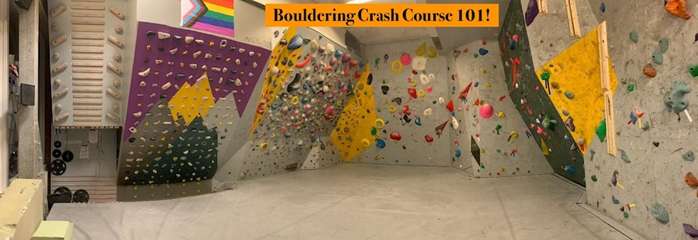 Bouldering technique course coaching